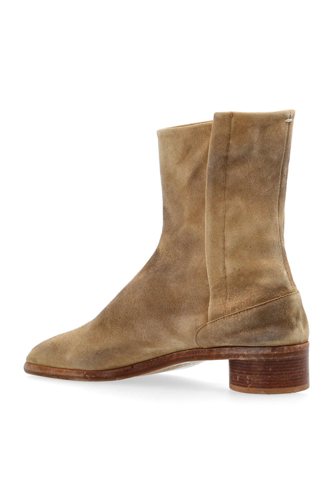 Maison Margiela 5 zip Suede Riders